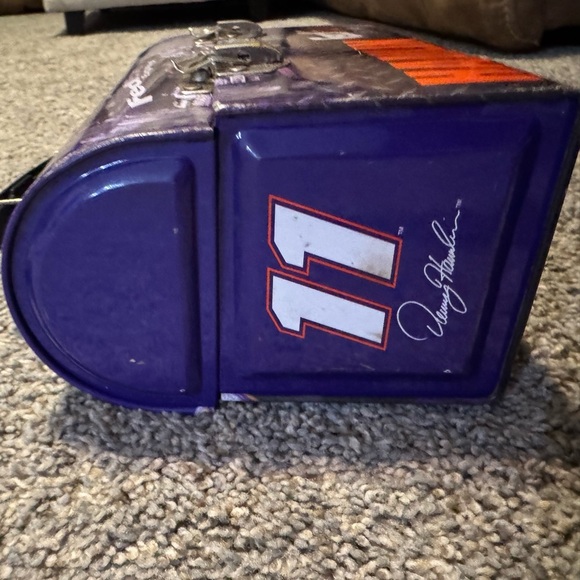 Denny Hamlin #11 FedEx Freight metal lunchbox vintage metal - Picture 3 of 7